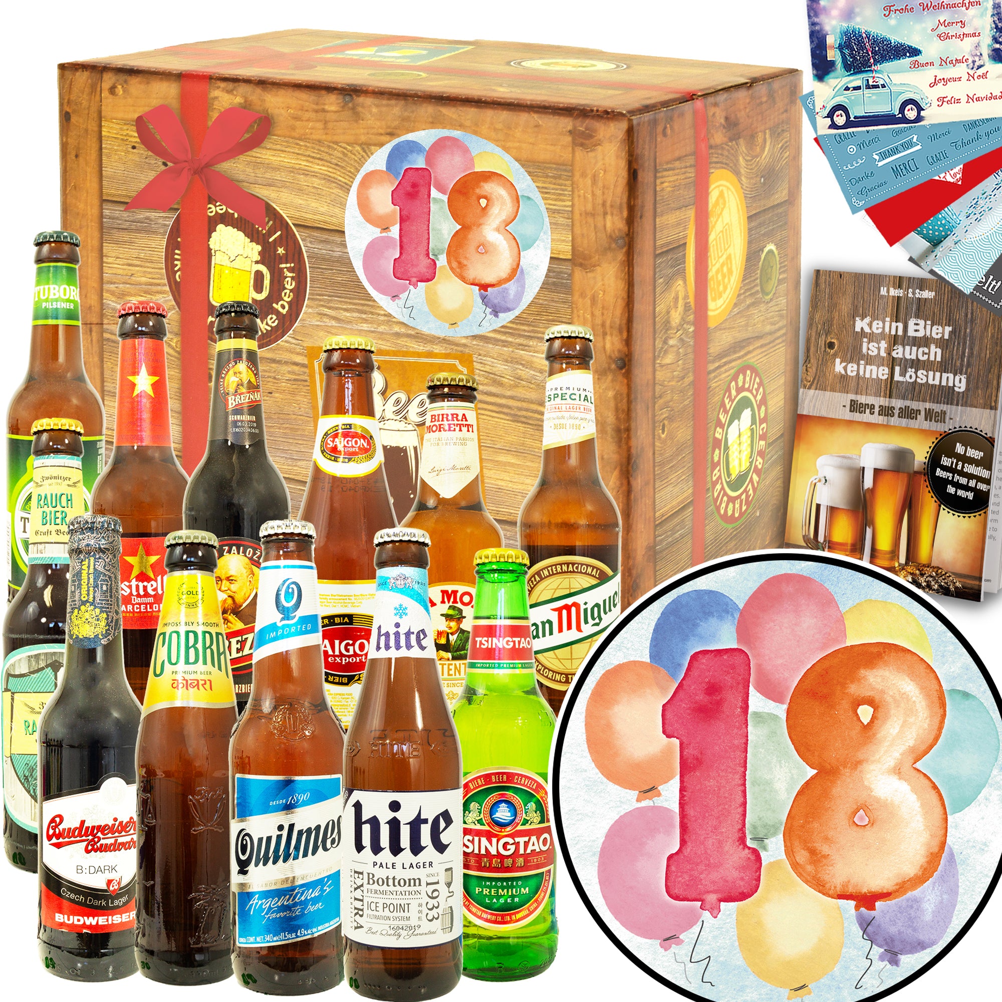 Jubiläum 18 | 12 Flaschen Biere der Welt | Biertasting