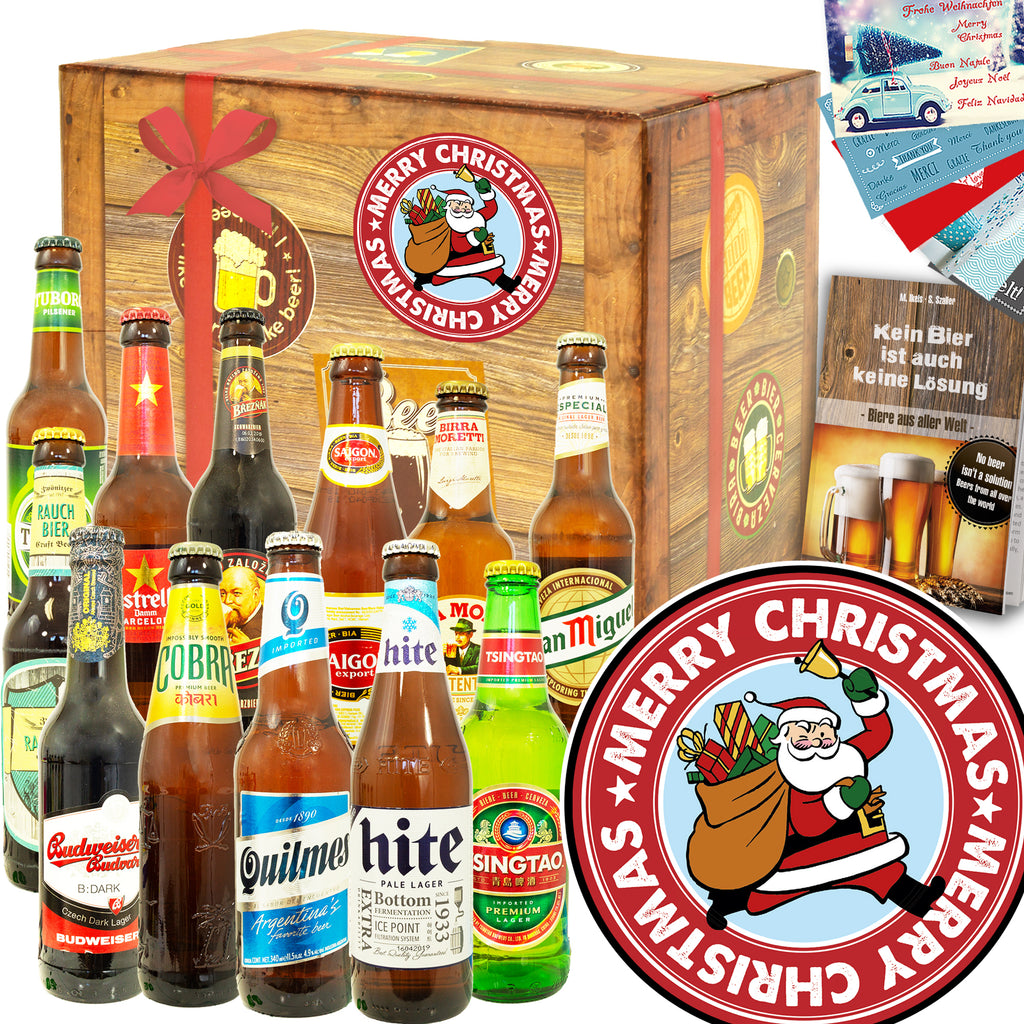 Weihnachtsmann | 12 Spezialitäten Bierweltreise | Biergeschenk
