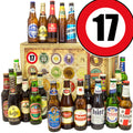 Geburtstag 17. | 24x Bier International | Paket