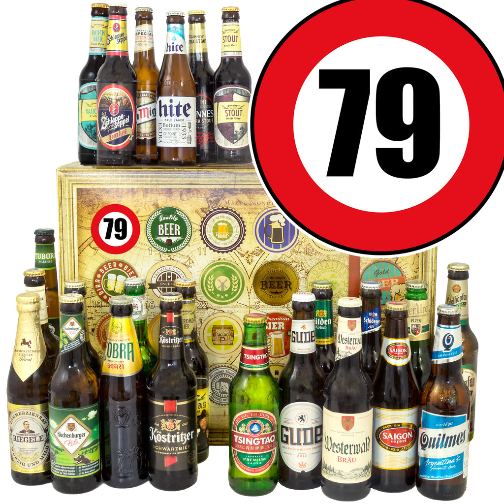 Zahl 79 | 24x Bier International und Deutschland | Biertasting