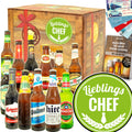 Lieblings-Chef | 12 Flaschen Biere aus aller Welt | Präsent