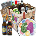Geburtstag 64 | 9x Deutsche Biere | Präsent