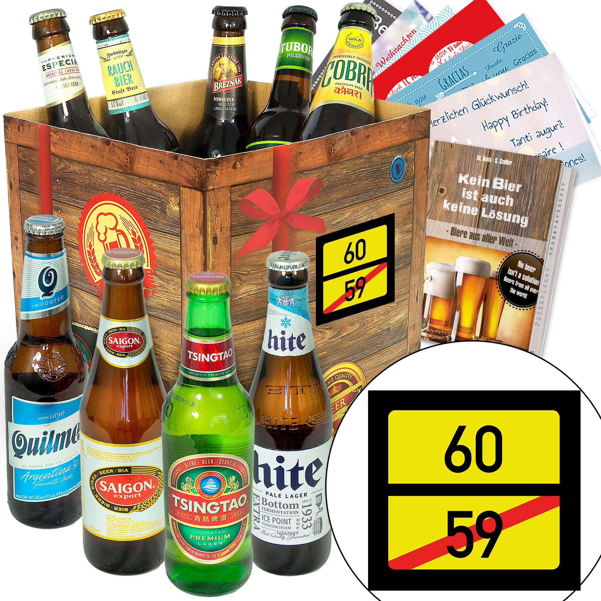 Bier Set | 9x Biere der Welt Geschenkbox