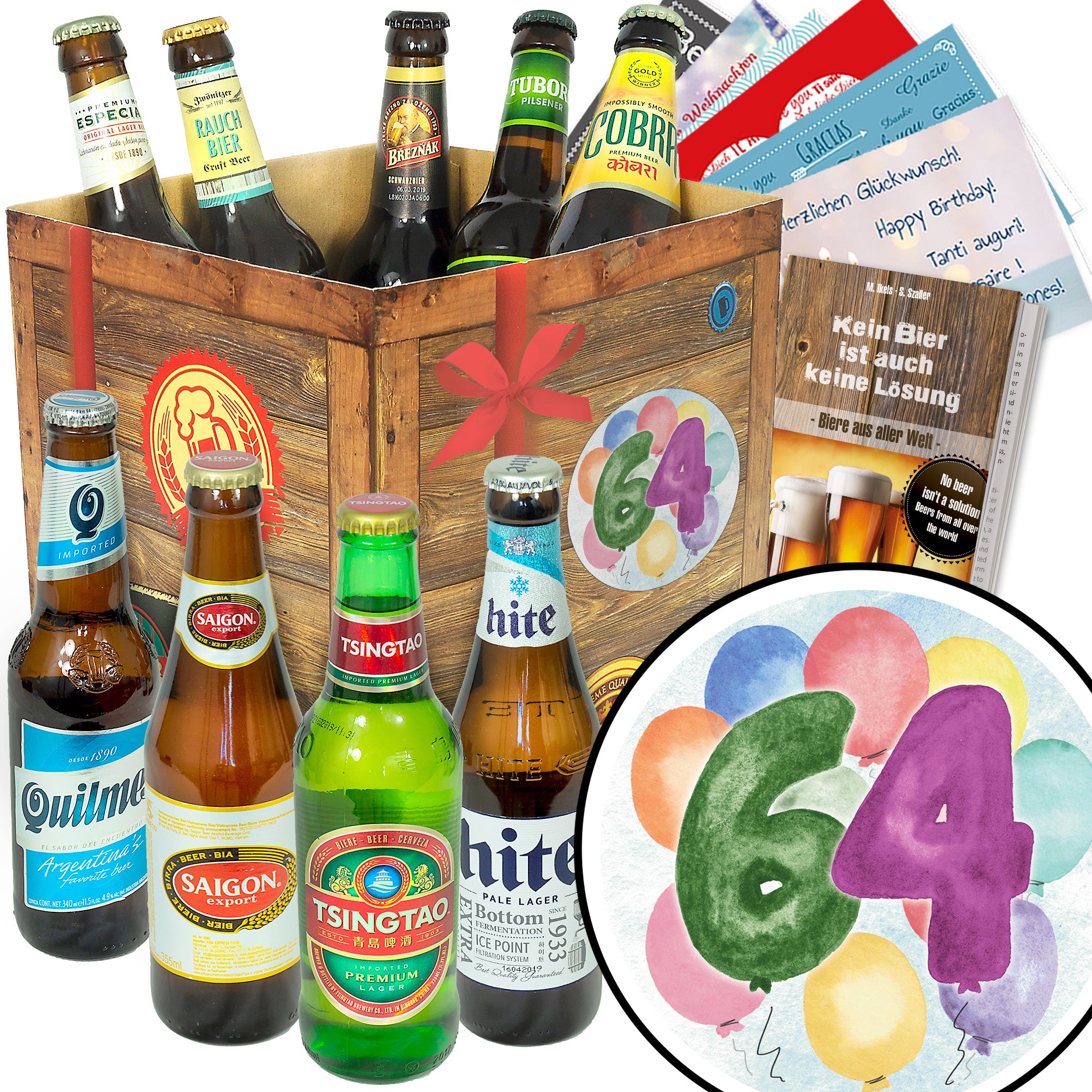 Bier Set | 9x Biere der Welt Geschenkbox
