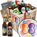 Geburtstag 88 | 9 Flaschen Deutsche Biere | Geschenk Set