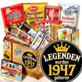 Legenden wurden 1947 geboren - Süßigkeiten Set DDR L
