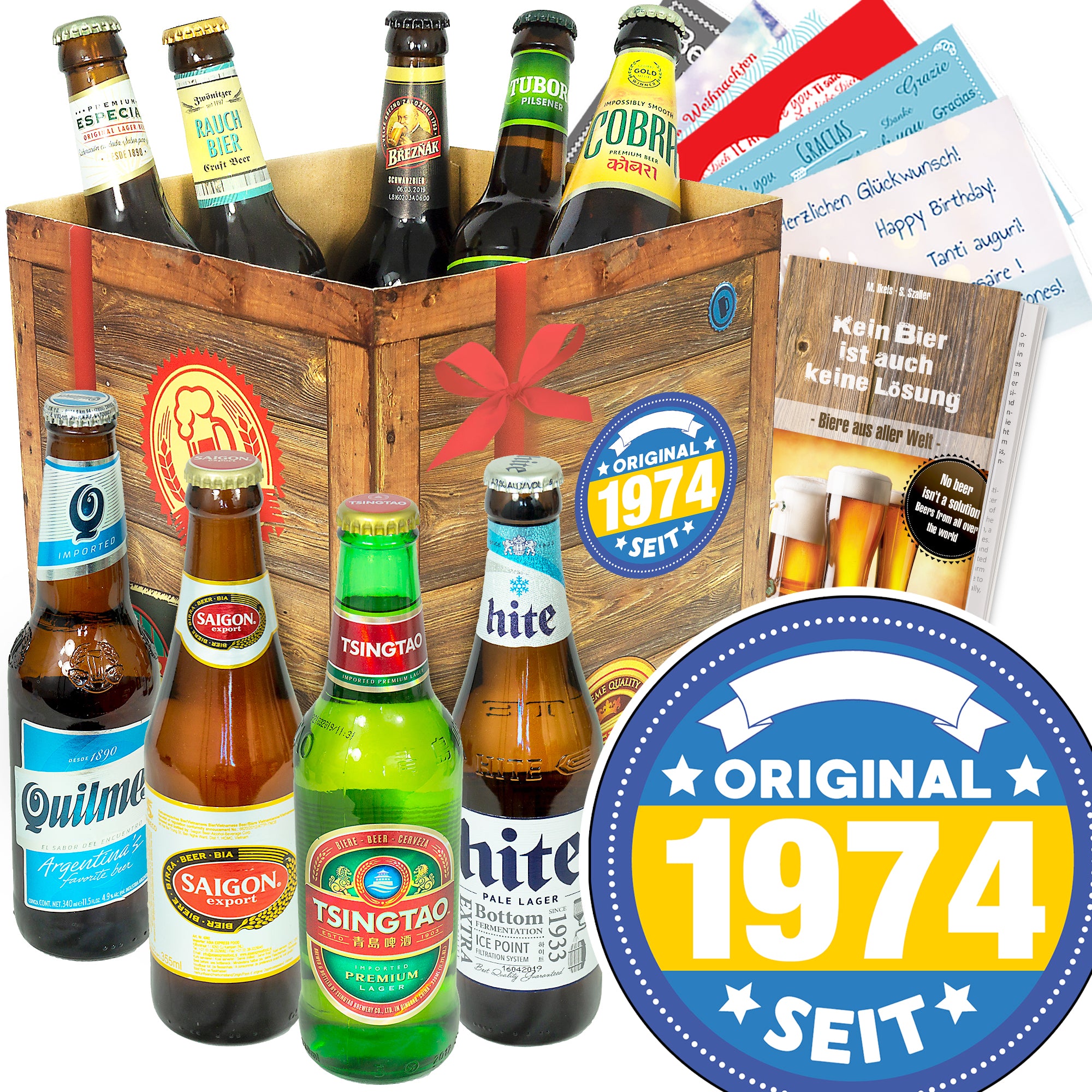 Bier Set | 9x Biere der Welt Geschenkbox