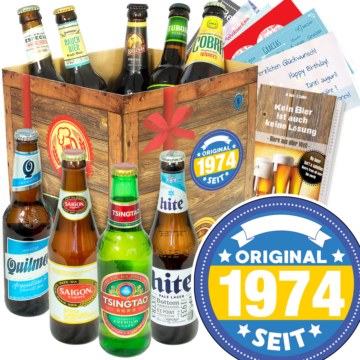 Bier Set | 9x Biere der Welt Geschenkbox