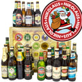 Nikolaus | 24 Biersorten Bier aus Welt und Deutschland | Präsent