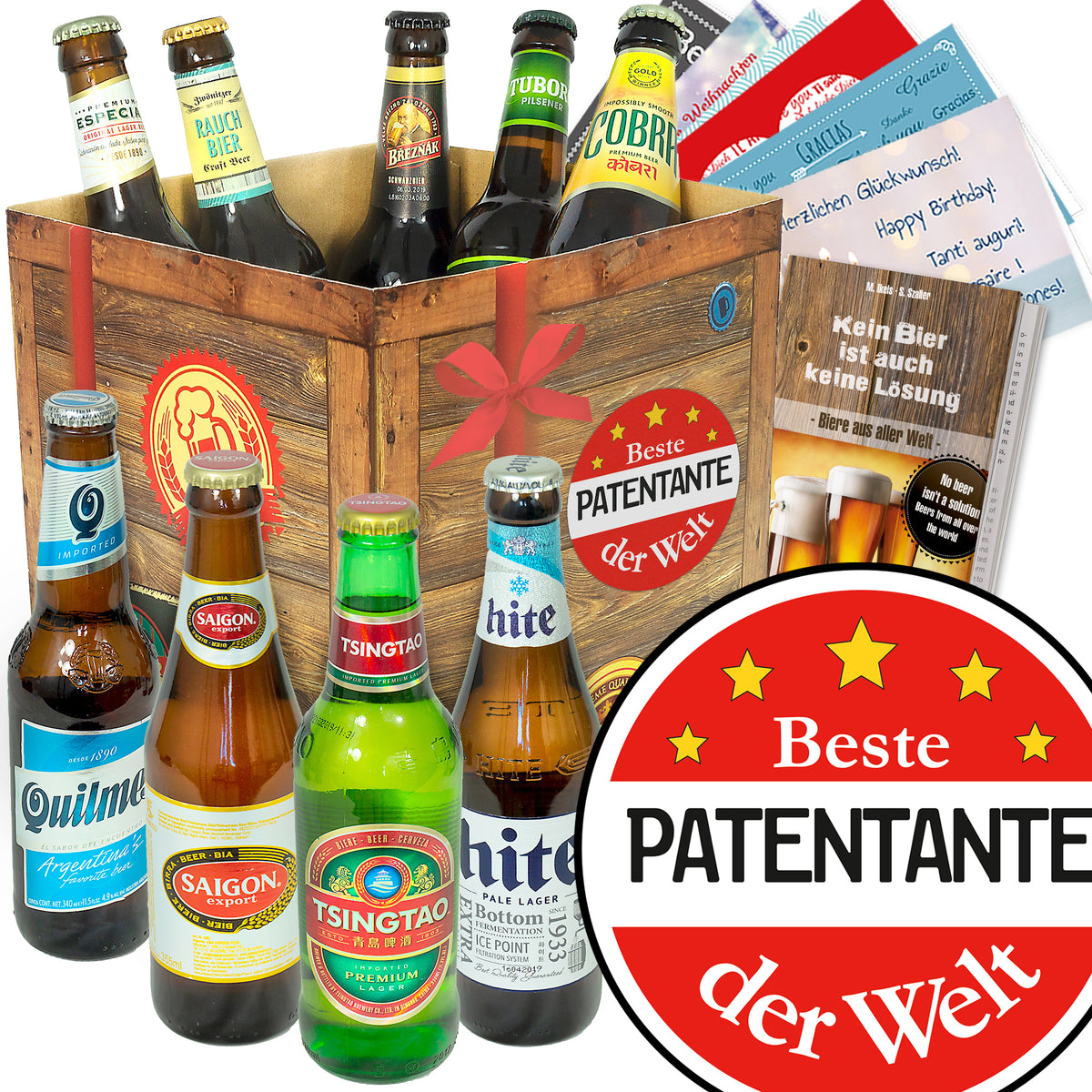 Bier Set | 9x Biere der Welt Geschenkbox