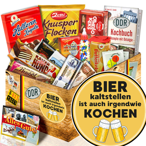 Bier kalt stellen ist auch irgendwie kochen - DDR SÜSSIGKEITEN - monatsgeschenke.de