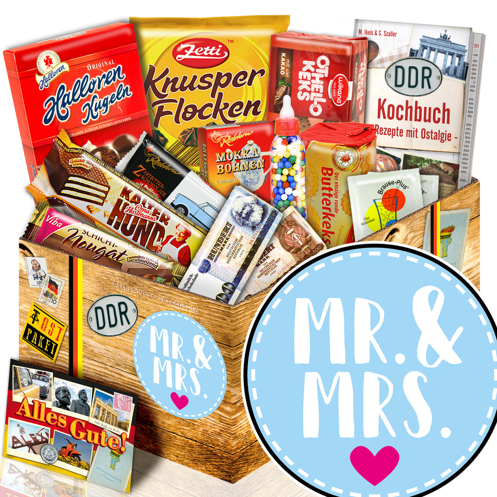 Mr.& Mrs - Süßigkeiten Set DDR L