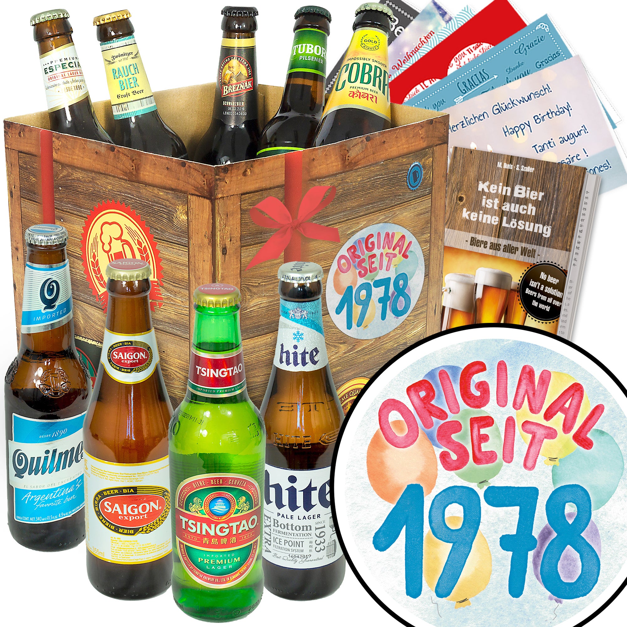 Bier Set | 9x Biere der Welt Geschenkbox