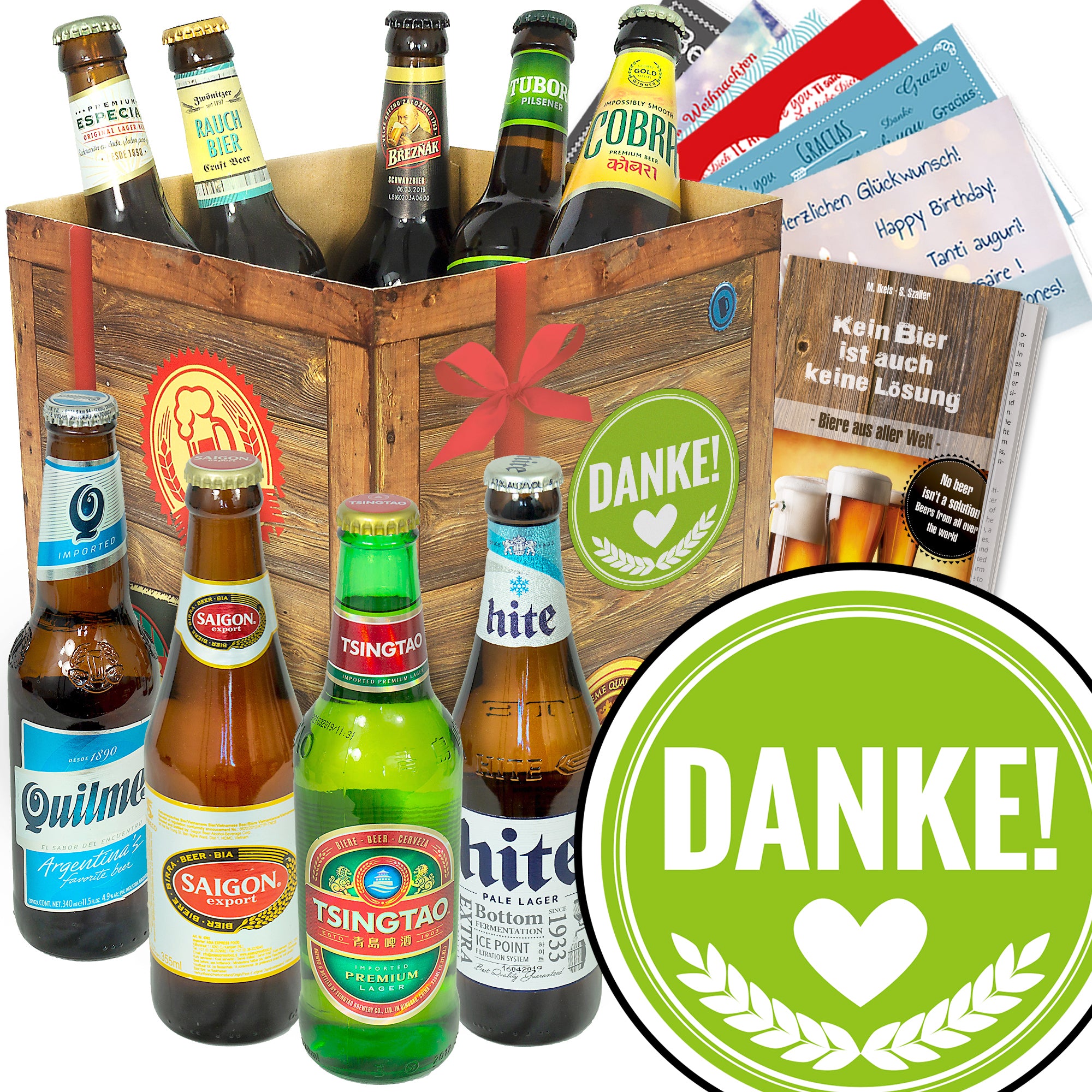 Bier Set | 9x Biere der Welt Geschenkbox