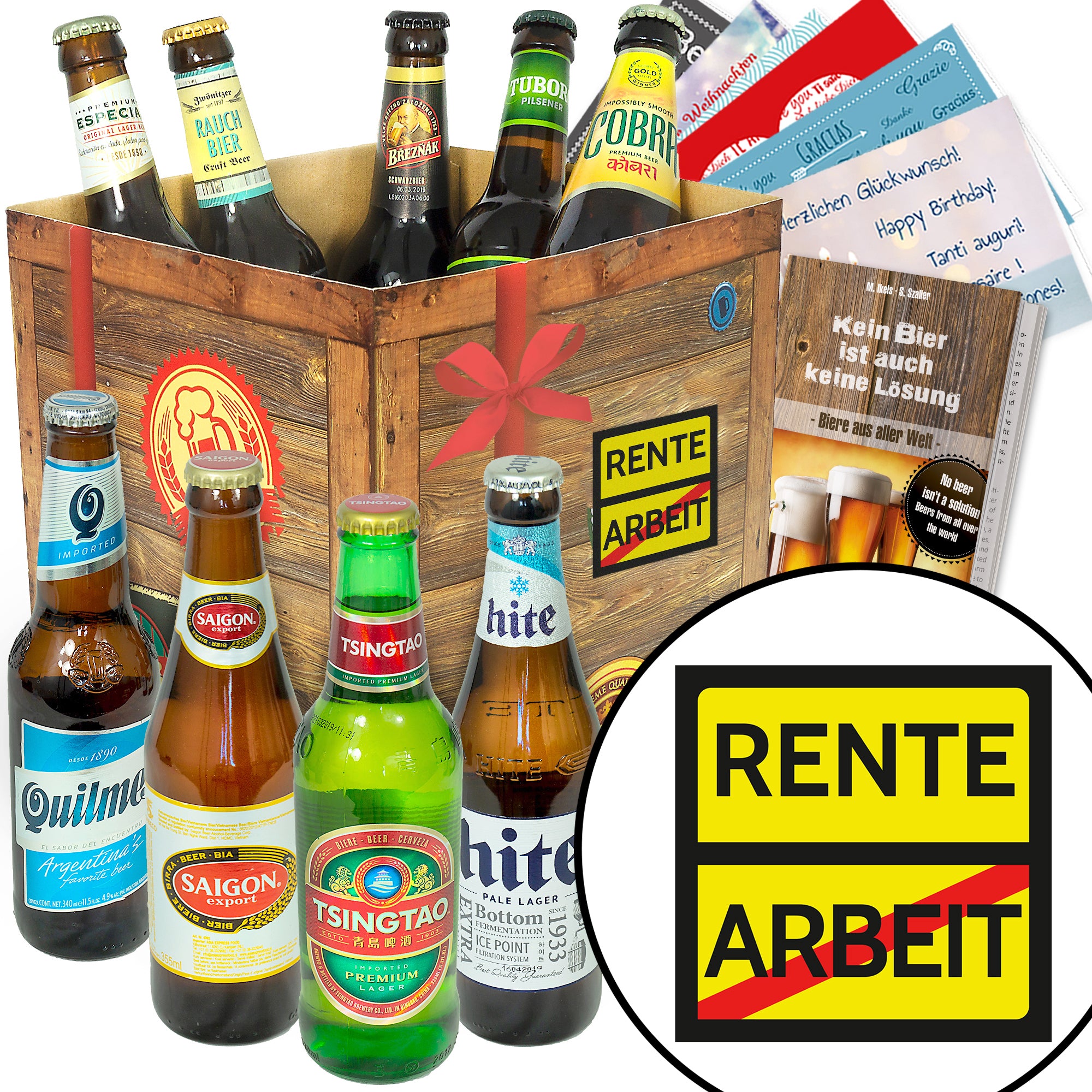 Bier Set | 9x Biere der Welt Geschenkbox