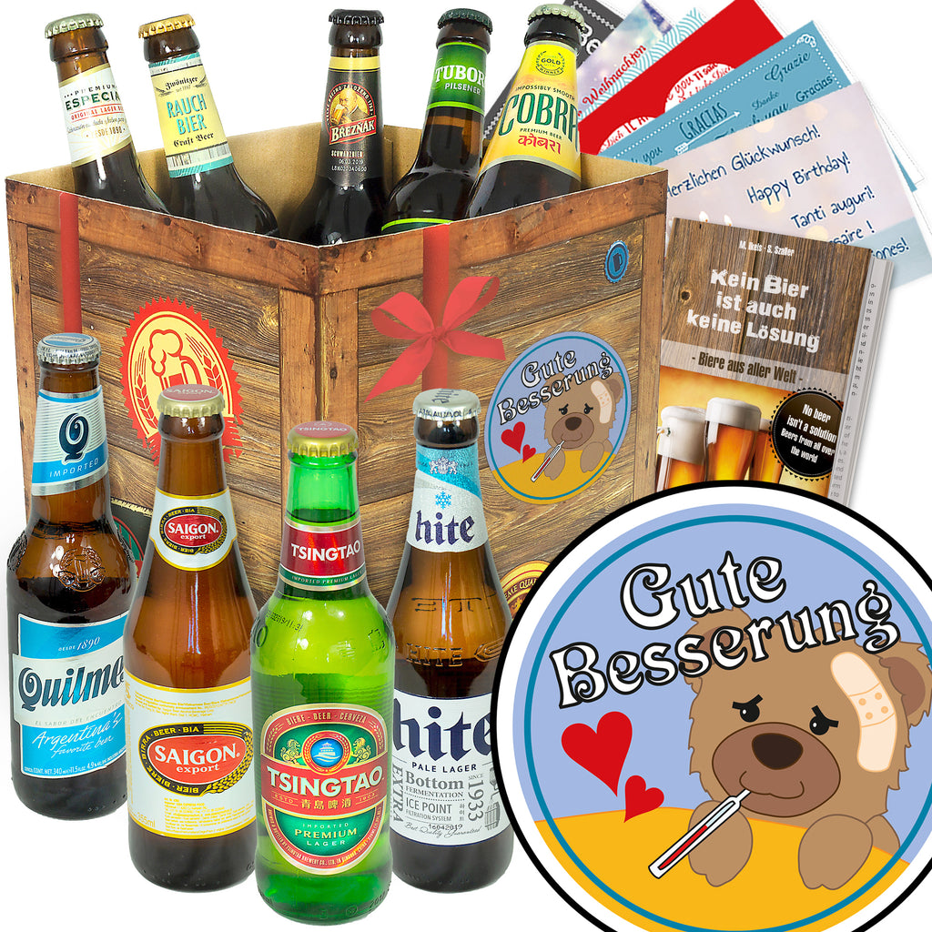 Bier Set | 9x Biere der Welt Geschenkbox