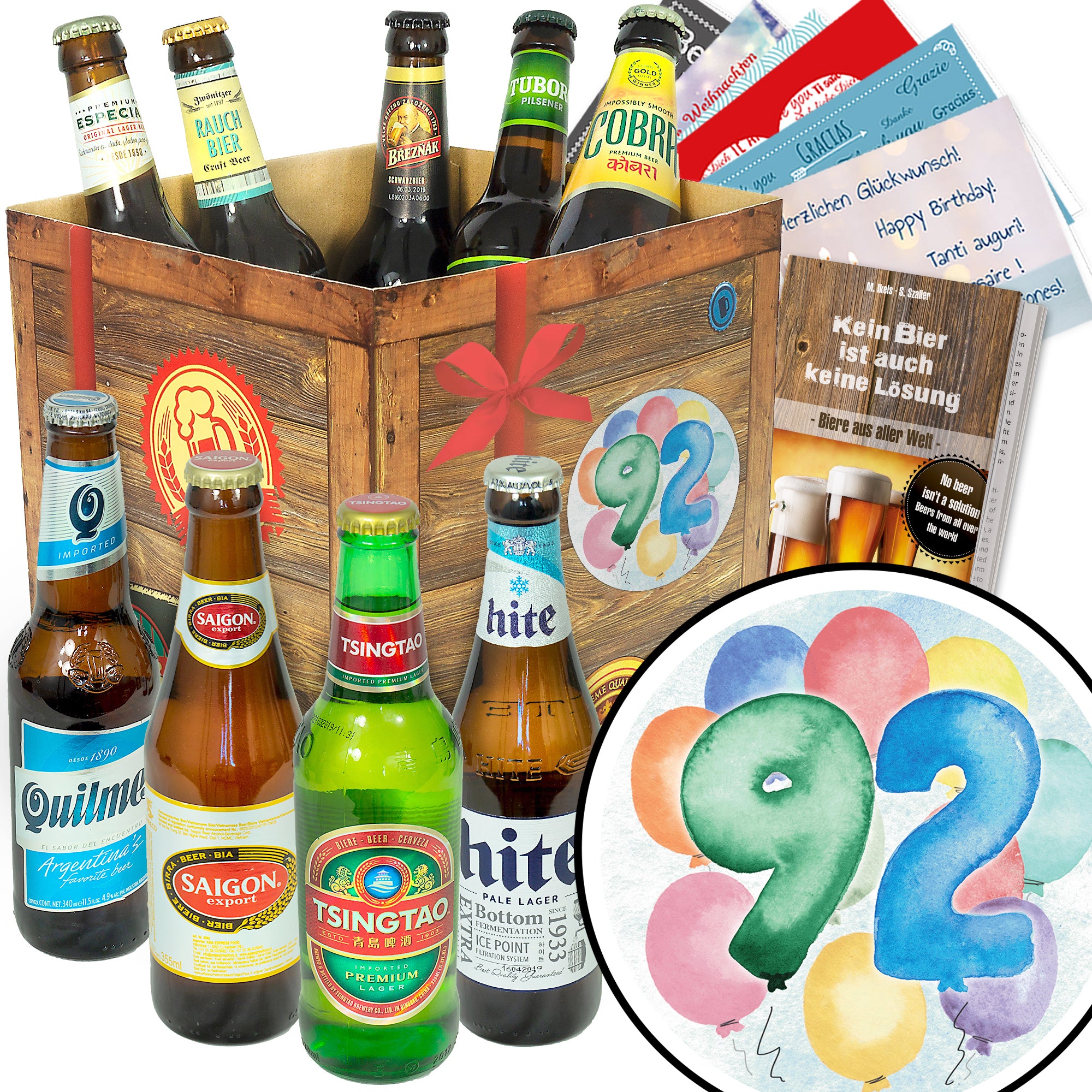 Bier Set | 9x Biere der Welt Geschenkbox
