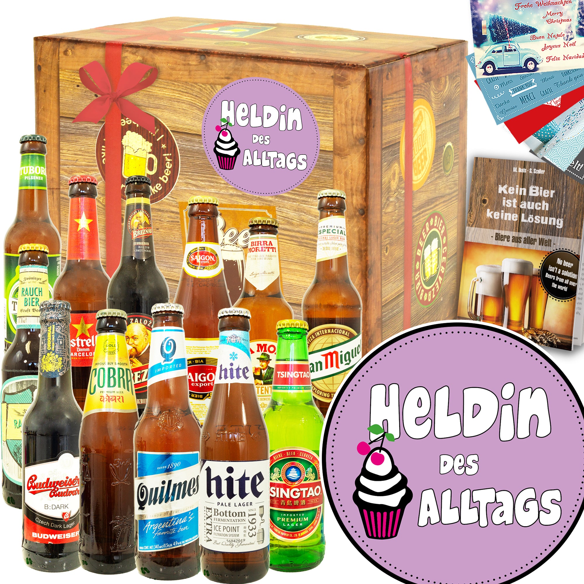 Heldin des Alltags | 12 Biersorten Bier Weltreise | Geschenkidee