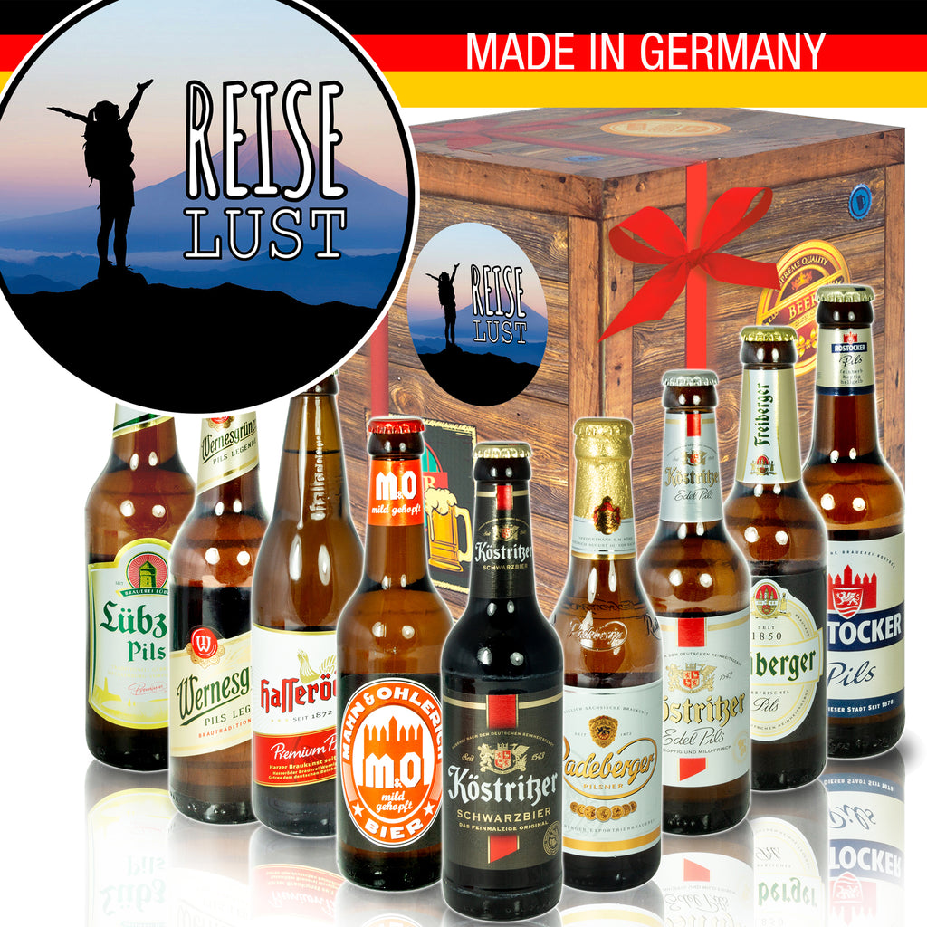 Reiselust | 9 Biersorten Ostdeutsche Biere | Probierpaket