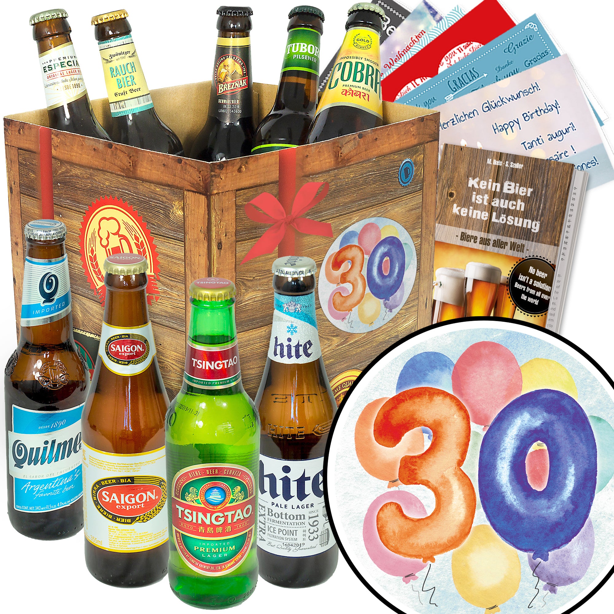 Bier Set | 9x Biere der Welt Geschenkbox