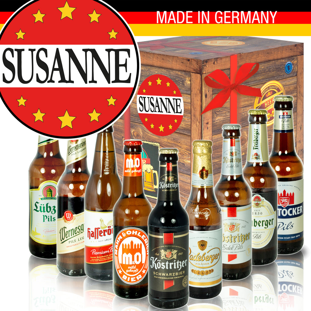 Susanne | 9 Biersorten Biere Ostdeutsch | Präsent