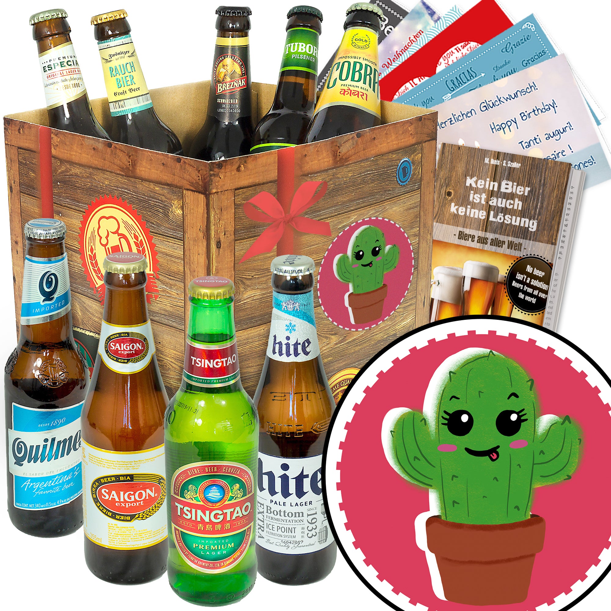 Bier Set | 9x Biere der Welt Geschenkbox