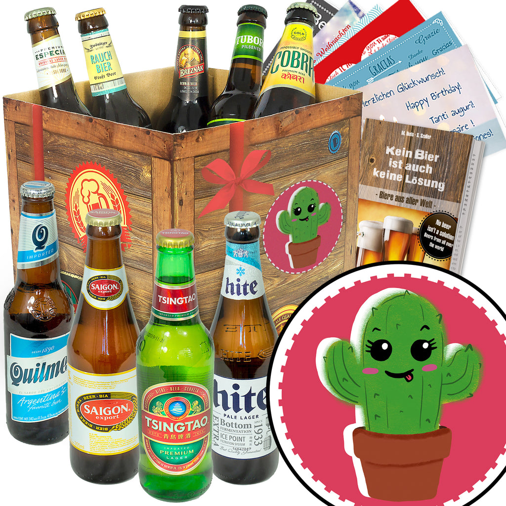 Kaktus | 9 Biersorten Biere der Welt | Geschenkkorb