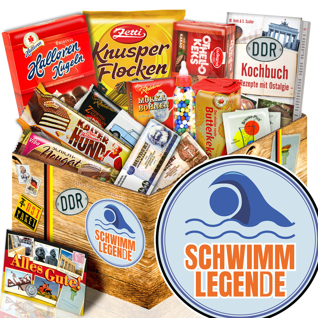 Schwimm Legende - Süßigkeiten Set DDR L