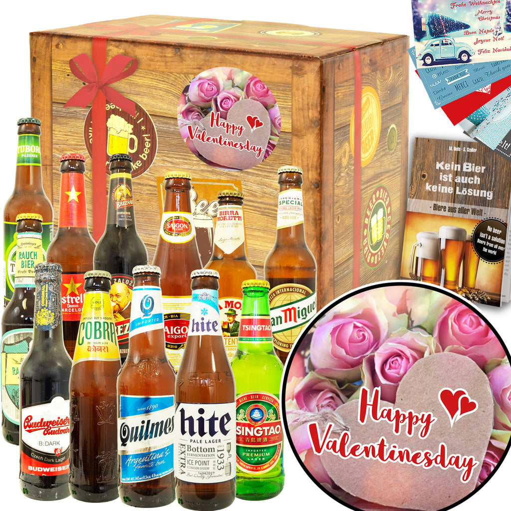 Happy Valentinesday | 12 Spezialitäten Bier aus aller Welt | Biertasting
