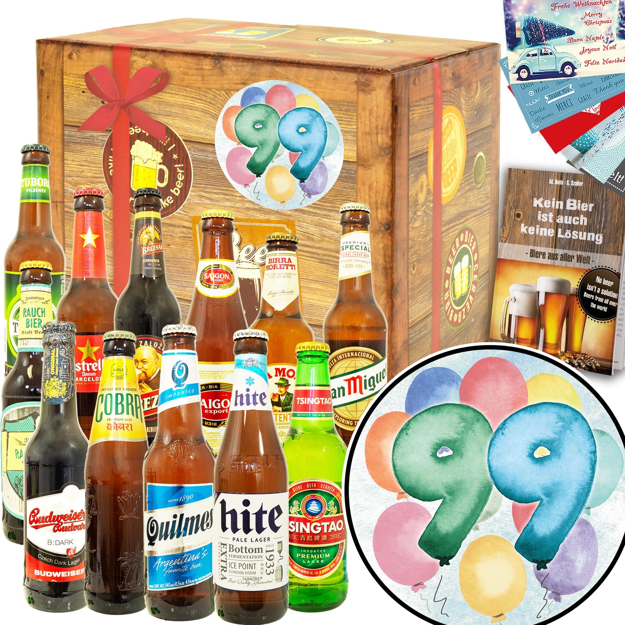 Geburtstag 99 | 12 Länder Biere der Welt | Bierbox