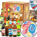 Geburtstag 70 | 12 Spezialitäten Biere der Welt Exoten | Paket