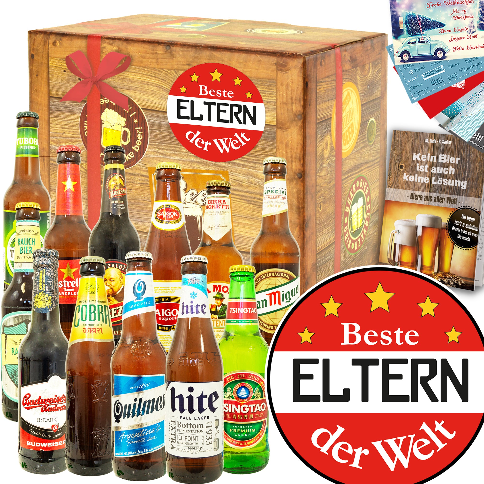 Beste Eltern der Welt | 12 Spezialitäten Biere der Welt Exoten | Bierverkostung