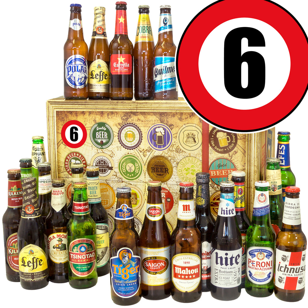 "6"| 24. Länder Biere der Welt Exoten | Bierverkostung