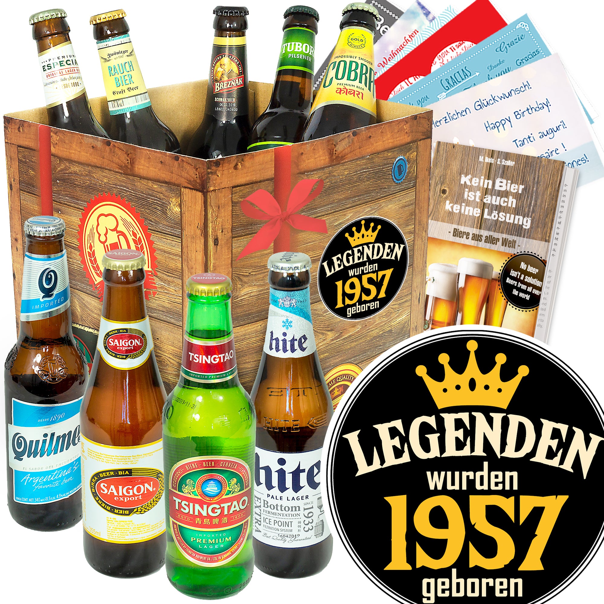 Bier Set | 9x Biere der Welt Geschenkbox