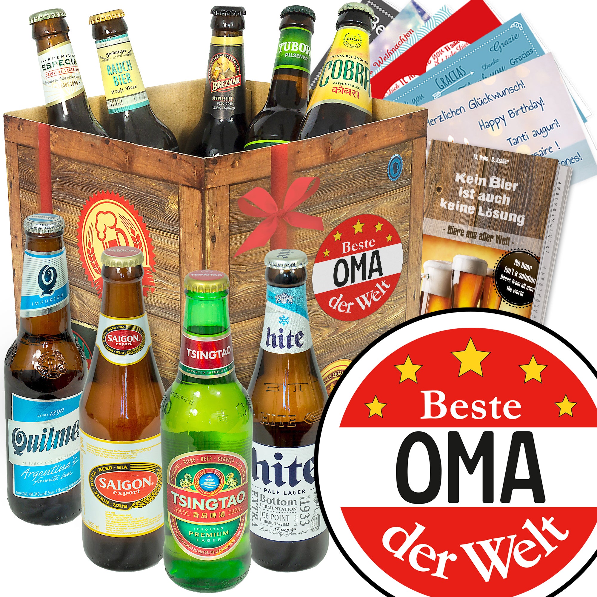 Bier Set | 9x Biere der Welt Geschenkbox