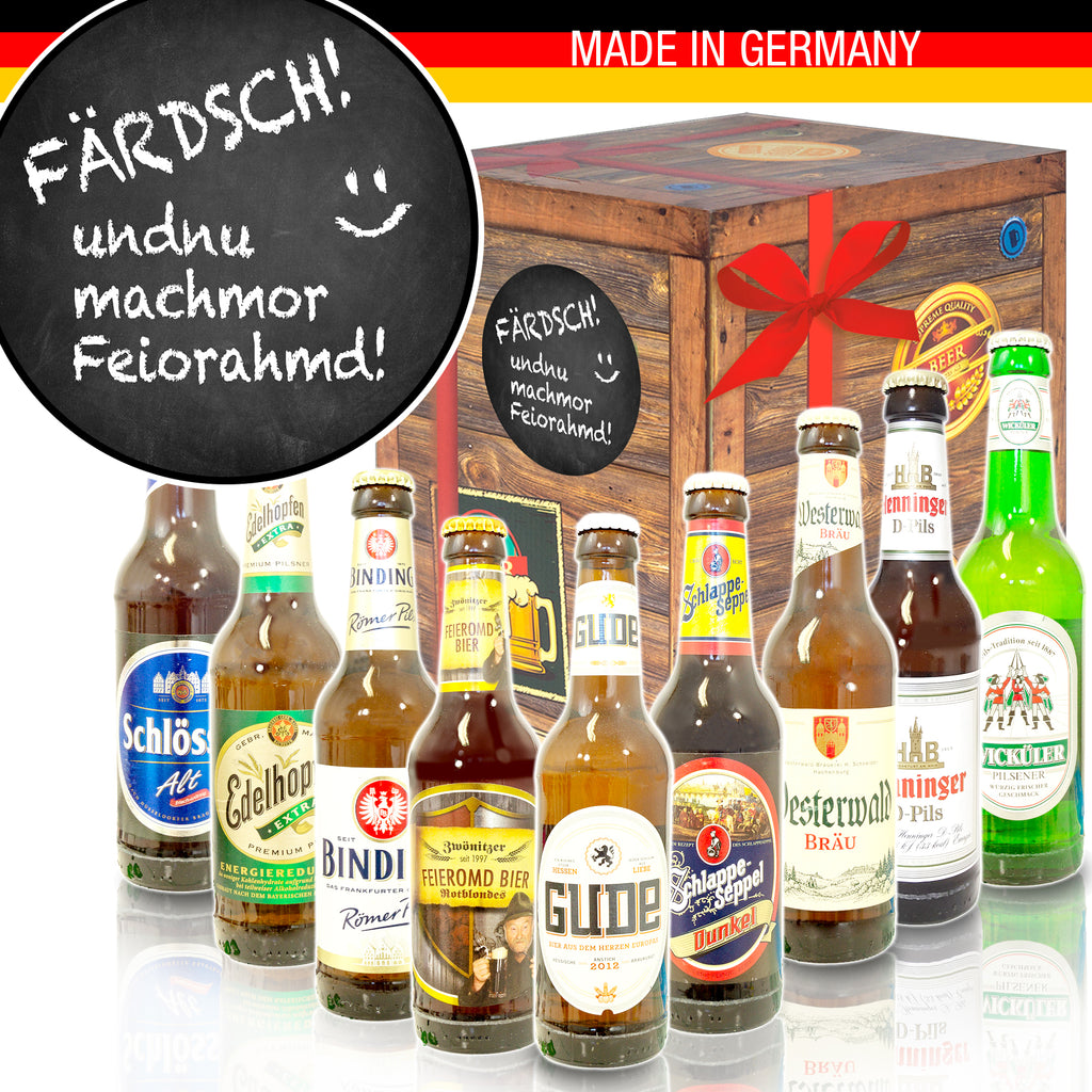 Feiorahmd | 9x Biere aus Deutschland | Bier Geschenk