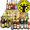 Fitnessjunkie | 24 Biersorten Biere der Welt | Probierpaket