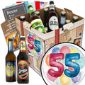 Geburtstag 55 | 9x Bier Deutsche Biere | Bierbox