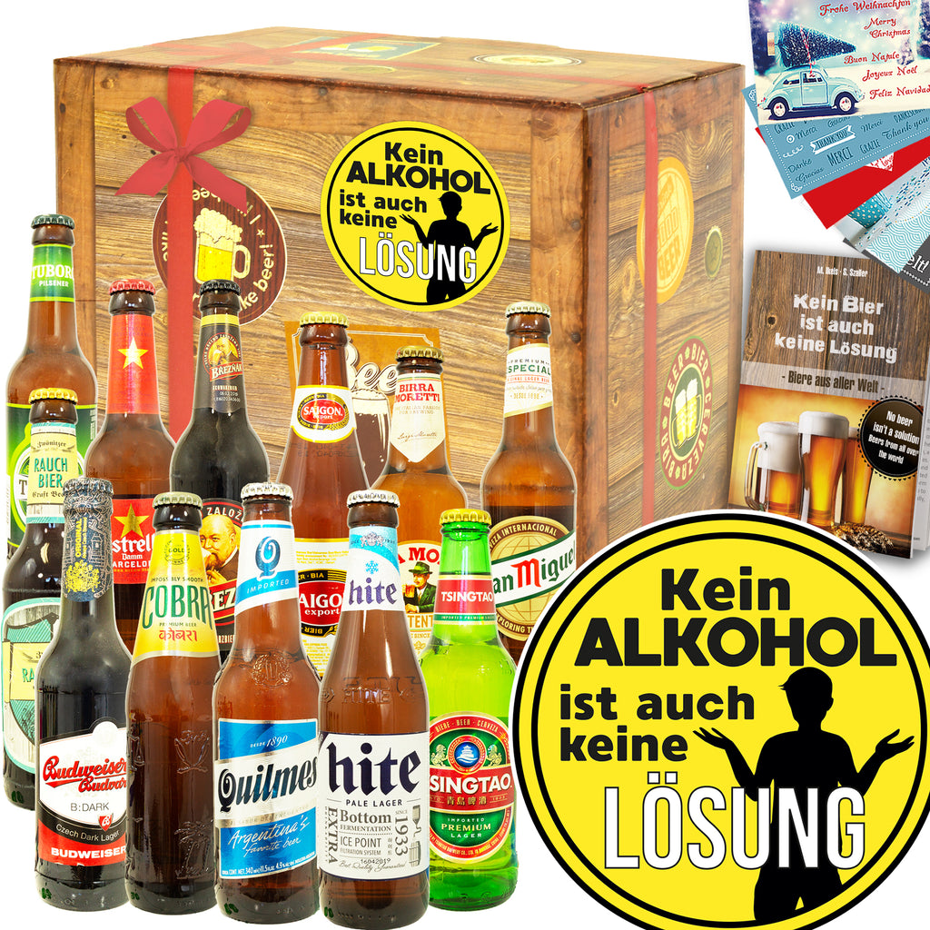 Kein Alkohol ist | 12 Länder Biere der Welt Exoten | Biertasting