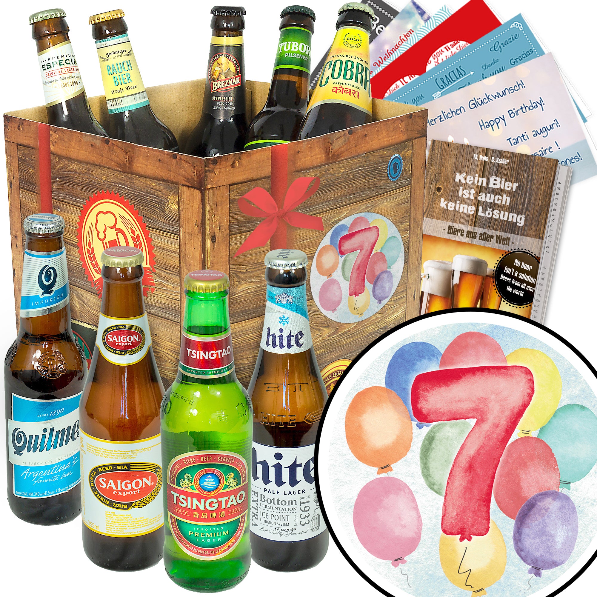 Bier Set | 9x Biere der Welt Geschenkbox