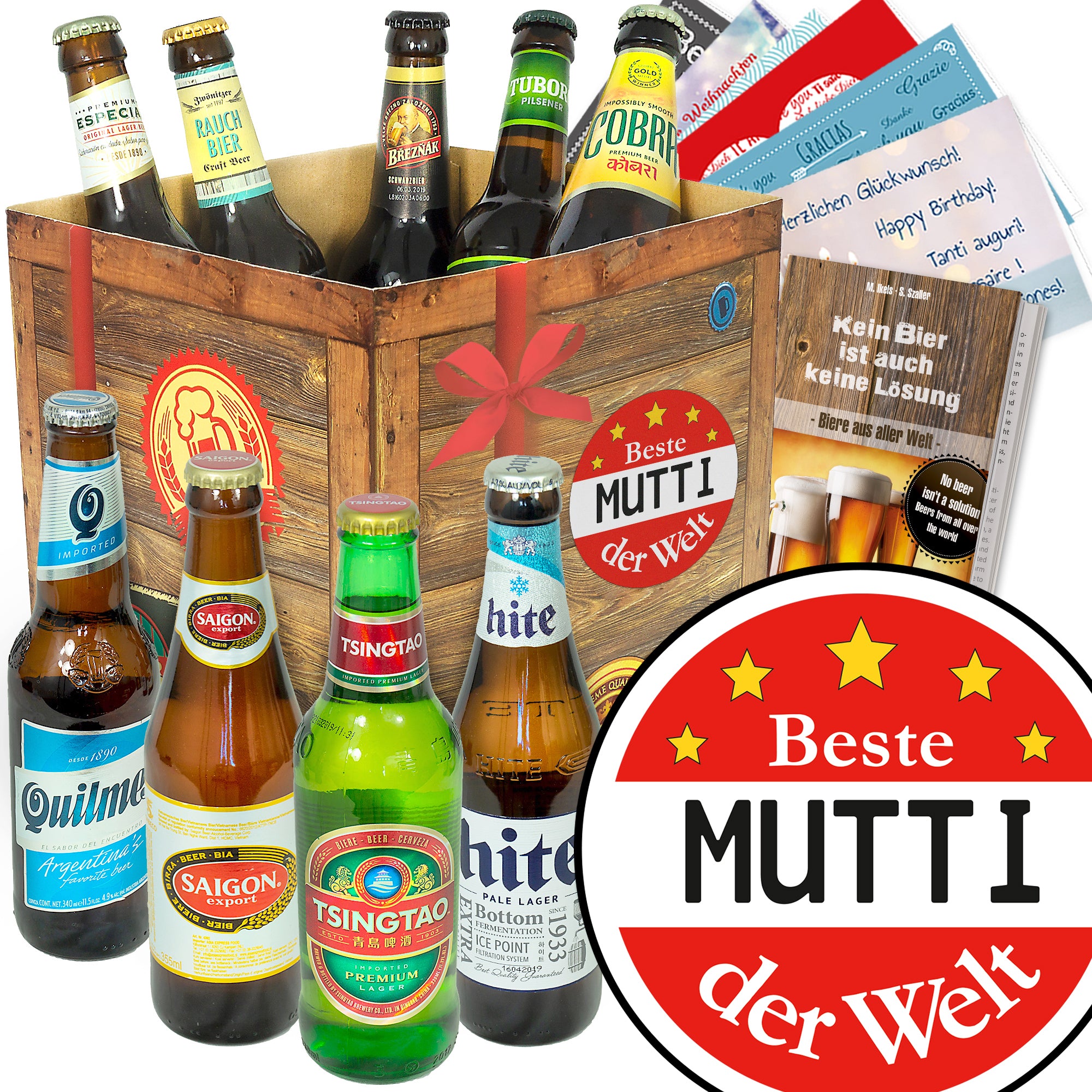 Bier Set | 9x Biere der Welt Geschenkbox