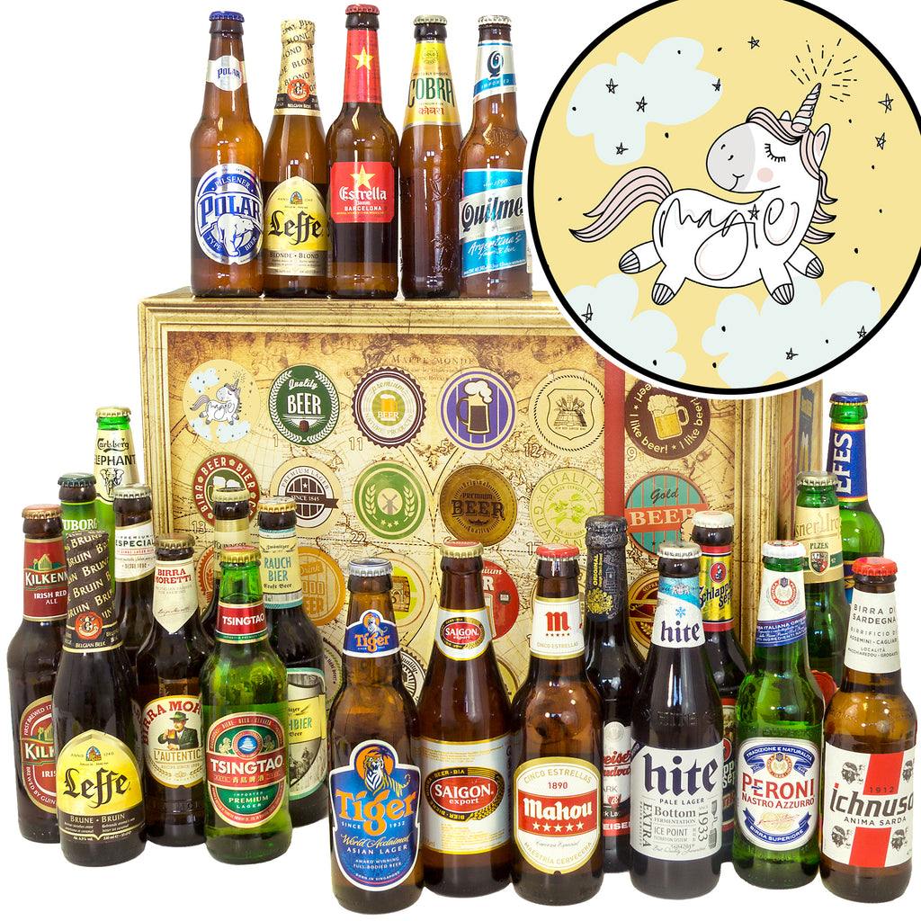 Einhorn | 24 Länder Bierweltreise | Geschenkkorb