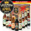 April | 9x Bier Biere Ostdeutsch | Geschenkkorb