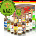 Sternzeichen Waage | 9 Flaschen Biere Deutschland | Bierverkostung