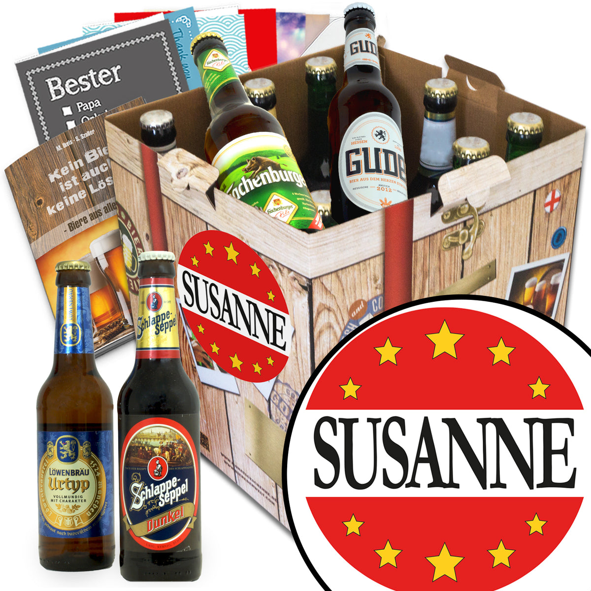 Susanne | 9 Biersorten Bier Deutschlandreise | Bierbox
