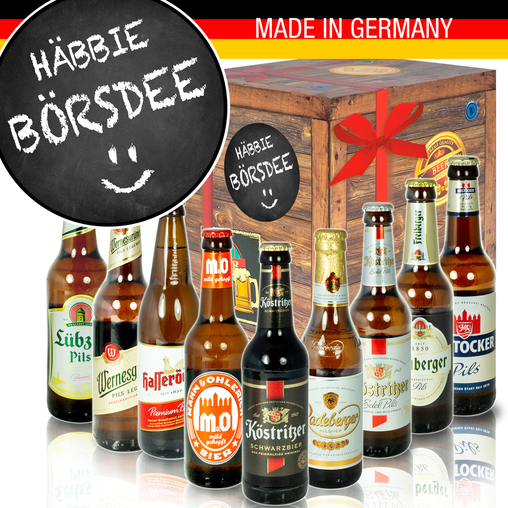 Häbbie Börsdee | 9 Biersorten Ostdeutsche Biere | Box