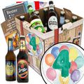 Jahrestag 4 | 9 Flaschen Deutsche Biere | Geschenkpaket