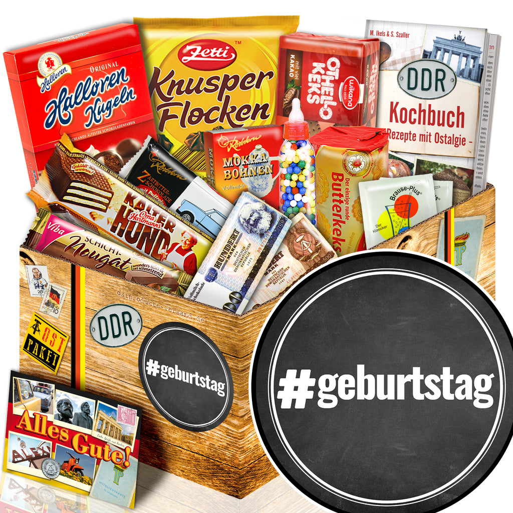 #geburtstag - Süßigkeiten Set DDR L