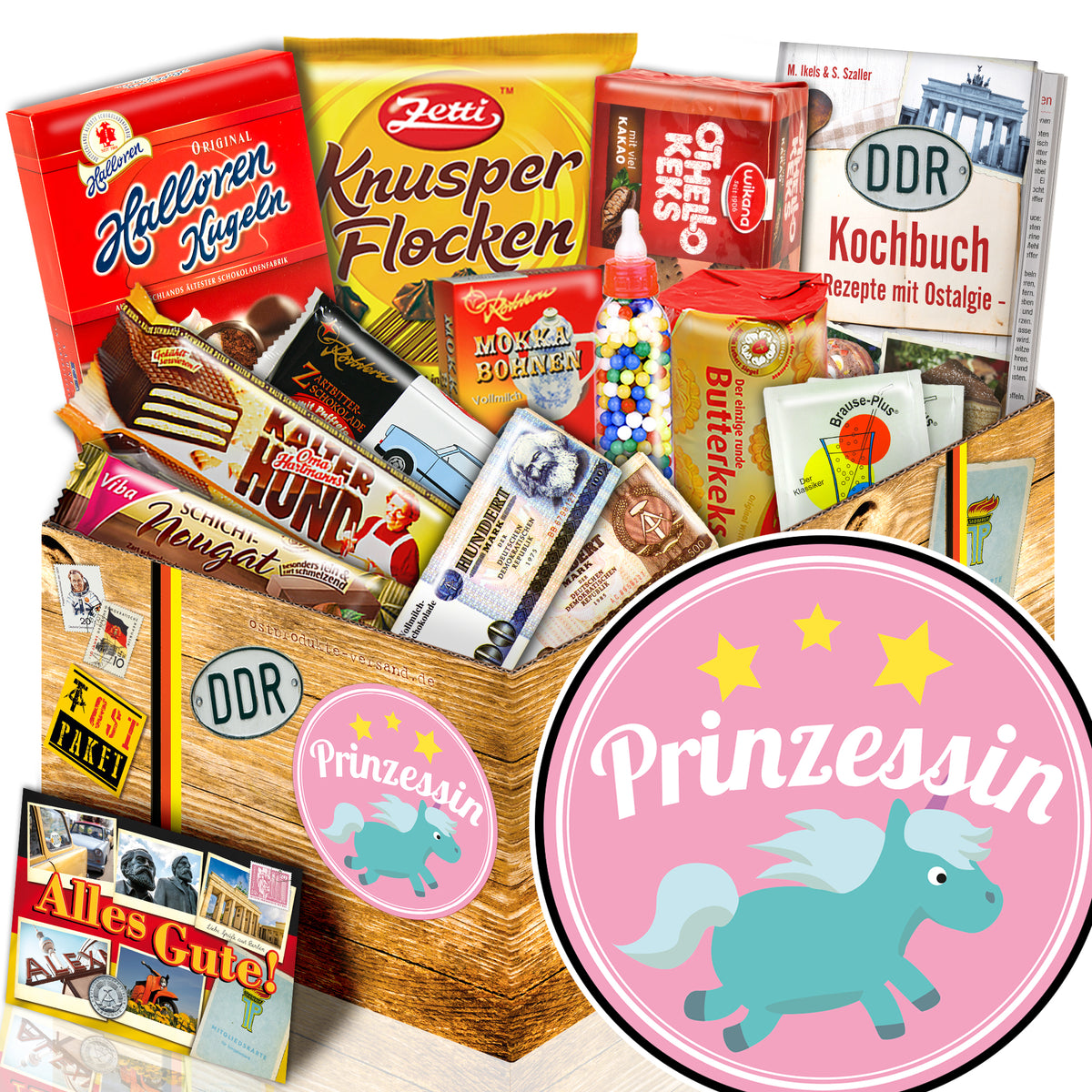 Prinzessin - Süßigkeiten Set DDR L