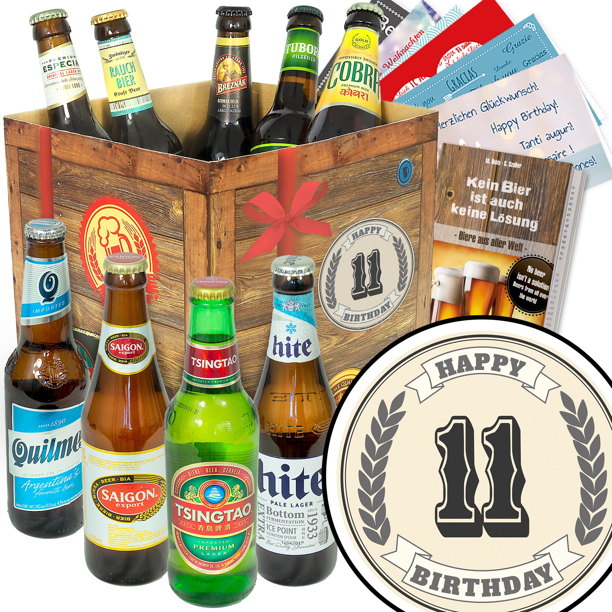 Bier Set | 9x Biere der Welt Geschenkbox